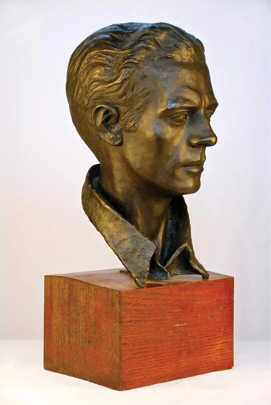 Harvey Fite’s 1950 bronze self portrait
